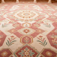 Moquette murale élégante à motif bordé, à poils doux, en rouleau complet, pour hall d'hôtel, couloir, mosquée, espace de prière