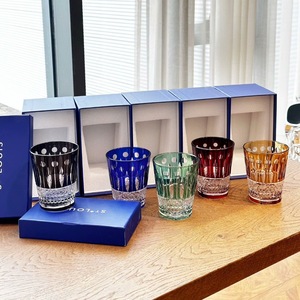 France Saint vetro di cristallo di lusso taglio diamante Tommy Wine Glass manuale intaglio whisky Cup XO Tumbler Brandy <span class=keywords><strong>Snifter</strong></span> - Product Image 1