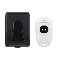 Volet roulant électrique personnalisé Télécommande de porte de garage 1 clé Œuf de canard blanc Transmetteur sans fil 433 MHz Apprendre le métal
