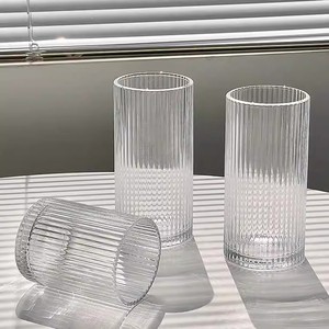 ミニマル ストライプ柄 グラス カップ アメリカーノ用 - Product Image 2