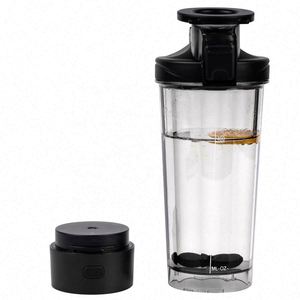 Plastic Self Stirring Mixing <b>Shaker</b> Cup Outdoor Sports Magnetic Phone Holder Water <b>Bottle</b> - Product Image 4