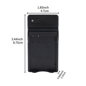 Cargador de Viaje de Una Sola Ranura PUJIMAX Compatible con <span class=keywords><strong>Nikon</strong></span> D5600 D5100 <span class=keywords><strong>D5300</strong></span> P7000 P7100 P7800 P7700 SLR MH-24 para Batería <span class=keywords><strong>Nikon</strong></span> 7.4V EN-EL14 - Product Image 1