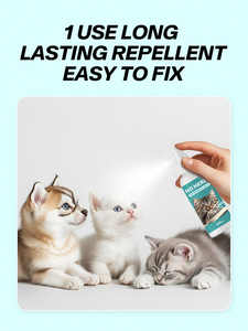 Répulsif pour chats à pulvérisation par induction écologique pour les zones interdites aux animaux, empêchant les chats de faire <span class=keywords><strong>pipi</strong></span>, sûr, non toxique, utilisation en intérieur - Product Image 3