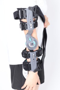 Fixation réglable de protection postopératoire et attelle de coude d'entraînement d'extension de flexion - Product Image 4