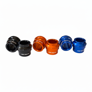 Per KTM SX 125 03-14 distanziali ruota anteriore arancione 20mm e 15mm in lega e alluminio - Product Image 1