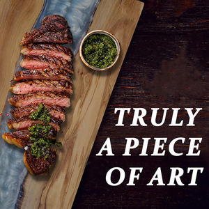 Ensemble de planche à <span class=keywords><strong>fromage</strong></span> et charcuterie en bois d'olivier <span class=keywords><strong>italien</strong></span> <span class=keywords><strong>Plateau</strong></span> en bois <span class=keywords><strong>Plateau</strong></span> en résine époxy Planche à découper Planche à découper pour la charcuterie - Product Image 5