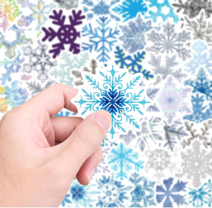 <span class=keywords><strong>Kit</strong></span> de fournitures pour fête sur le thème de la <span class=keywords><strong>neige</strong></span> : Bracelets, tampons, pinces à cheveux, mini-carnets, crayons, pailles, autocollants, jouets, cadeaux, sacs de friandises - Product Image 3