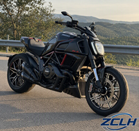ZCLH D003 Nouvelle roue de moto en aluminium de 17 pouces Superbike Diavel 1200/1260/V4/X Rétrofit/Mise à niveau Garantie 1 an Anodisation