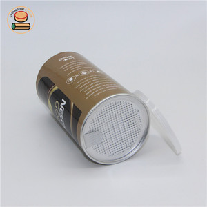 Embalaje de latas de papel compuesto, respetuoso con el medio ambiente, para Chocolate, Café en polvo, tubo de papel Kraft - Product Image 6