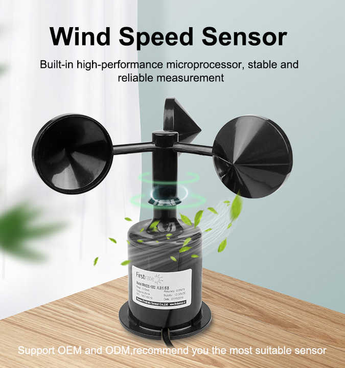 FST200-1002 Modbus RS485 Plastic Wind Velocity and Speed Sensor ...