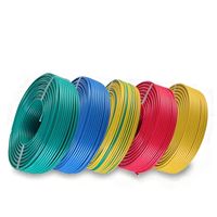 China Großhandel 1,5mm 2,5mm 4mm Elektrische Kabel 450 750V PVC Kupfer-Elektrokabel für Hausverkabelung