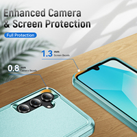 Coque de téléphone hybride 2-en-1 en TPU et PC, antichoc, pour Samsung Galaxy A17/16/27/26/37/36/57/56 4G/5G – Vente en gros OEM/ODM