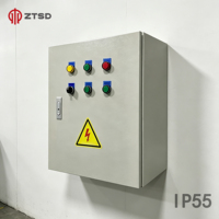 Boîtier en acier galvanisé durable pour usage extérieur CE IP65, pour la protection de l'alimentation électrique
