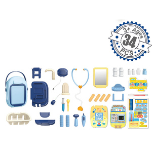 Juego de Juguetes de <span class=keywords><strong>Doctor</strong></span> HW TOYS, 37 Piezas con Maletín de Transporte, Juguetes Preescolares, Casa de Juegos para Niños - Product Image 5