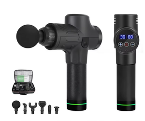 Pistola de masaje de percusión eléctrica de mano de alta calidad, masajeador muscular de espalda de tejido profundo, dispositivo para aliviar el dolor de los atletas para brazo y pierna - Product Image 1