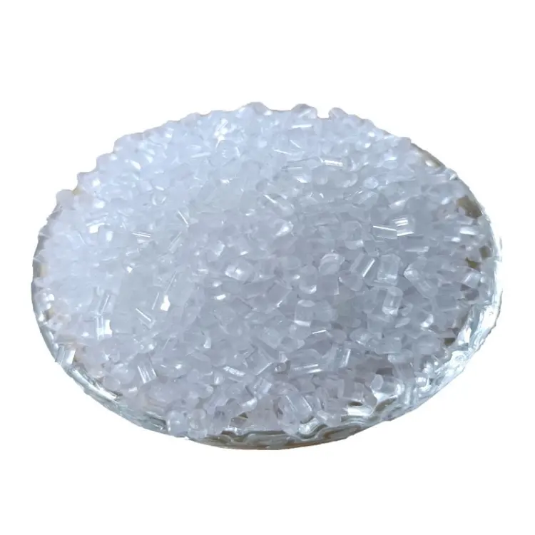 GPPS polystyrene plastic supplies materials recycled particles PS transparent flake scraps gpps