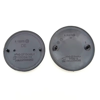 Emblème de capot avant et arrière noir 82 mm 74 mm pour accessoires BMW