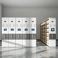 Étagères d'archives mobiles compactes intelligentes à entraînement motorisé, contrôlées numériquement, en acier, déplaçables, ignifuges, pour bibliothèque et bureau