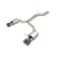 RVE Audi SQ5 B8/B8.5 3.0T 2016-2024 Garansi 3 Tahun Pipa Knalpot Stainless Steel dengan Katup Peredam Suara Tebal 1.5mm Poles Cermin OEM
