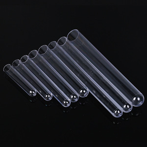 Huizhong Test Tubes With Stoppers PS Material Push Cap Ordinary Specification - Product Image 2