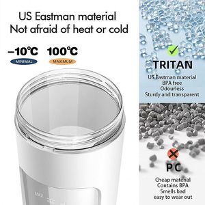 Mini-mixeurs et extracteurs de jus portables 75W de fabrication chinoise, mixeur USB pour smoothies, extracteur de jus de fruits - Product Image 3