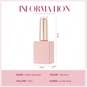 JTING Elegante y Exclusivo Set de Colección de Esmaltes en Gel con Base de Goma de 48 Colores, Caja de Colores Rosa Jade, Suministros de Esmalte de Uñas en Gel OEM Gratis - Product Image 3