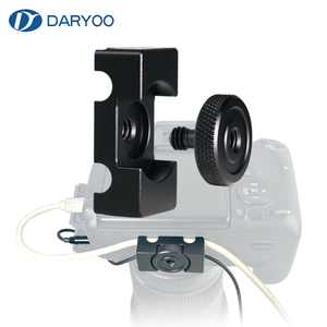 Soporte de Cable para Cámara DSLR, Antideslizante, Soporte de Cable de Datos para Trípode, Placa de Instalación Rápida, Clip de Bloqueo - Product Image 1