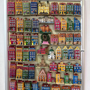 Imanes de resina 3D personalizados para nevera, recuerdos turísticos impresos con UV de <span class=keywords><strong>Polonia</strong></span> para el hogar moderno, artesanías de ciudad personalizables - Product Image 2