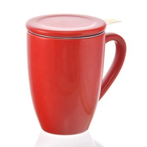 <span class=keywords><strong>Tazza</strong></span> Infusore per Tè in Ceramica con Coperchio e Filtro in Acciaio Inox, Vendita all'Ingrosso - Product Image 6