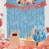 Rideau à franges ondulées brillantes, guirlandes de plumes scintillantes, toile de fond de fête, rideau de porte en guirlande, décoration pour mariage, anniversaire, baby shower
