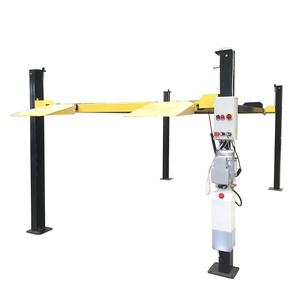 <span class=keywords><strong>Flota</strong></span> de autobuses comerciales que da servicio al elevador de vehículos de cuatro postes con sincronización hidráulica y sistema de parada de emergencia - Product Image 6