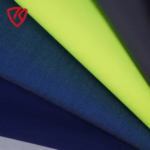 LX EN20471 Functional Hi Vis Fabric Fluorescent Fabric Reflective Fabric For Clothing