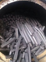 Four à charbon sans fumée 2024 conception économie d'énergie charbon de bois four à charbon bio machine de fabrication de charbon de bois