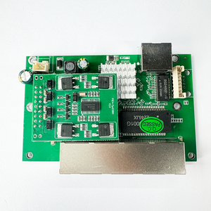 5 cổng <span class=keywords><strong>Gigabit</strong></span> Ethernet chuyển đổi PCB PoE chuyển đổi mô-đun Máy tính để bàn mạng chuyển đổi Board 1000Mbps - Product Image 1