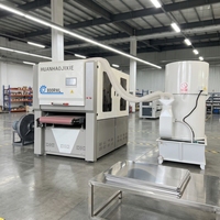 Machine de polissage CNC pour métaux, machine de débavurage pour tôles, machine de ponçage et de chanfreinage pour métaux