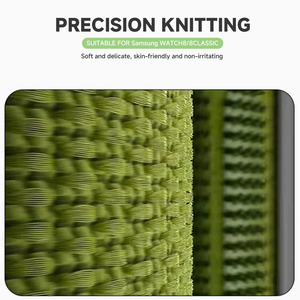 สายนาฬิกาไนลอนถัก สำหรับ Samsung Galaxy Watch 8 Classic/Ultra ทนทาน กันน้ำ ระบายอากาศได้ดี ติดตั้งง่าย - Product Image 4
