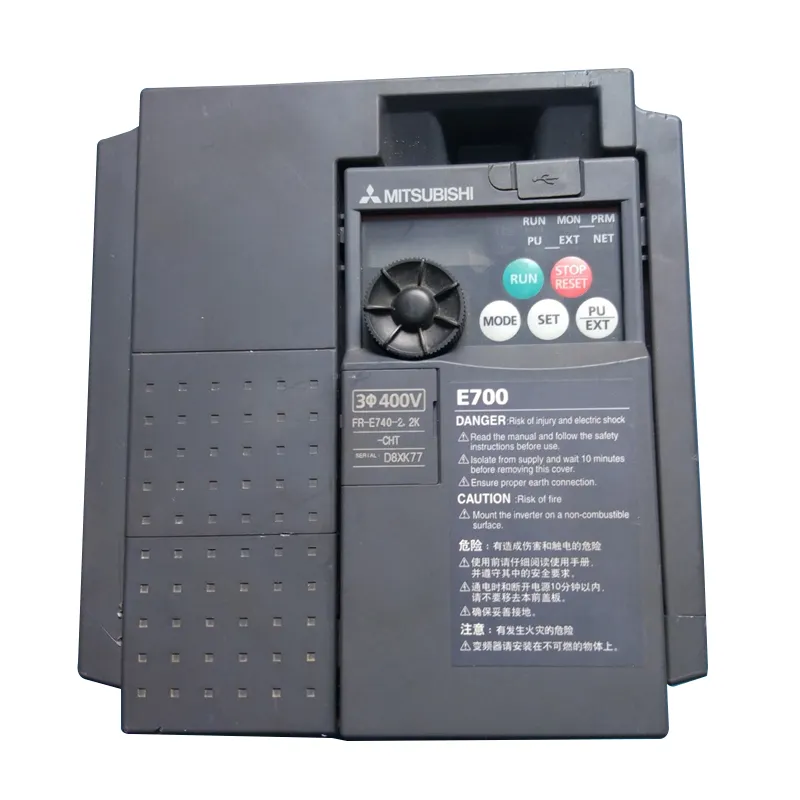 가변 주파수 드라이브 VFD AC 드라이브 0.75-400kW FR-E740 시리즈 15K-CHT 팬, 펌프 펌프 인버터 엘리베이터 특수 인버터