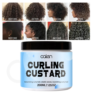 Luxfume 200ml Marque privée Forte tenue Organique Protection contre la chaleur Contrôle des boucles et des frisottis Crème gelée - Product Image 5