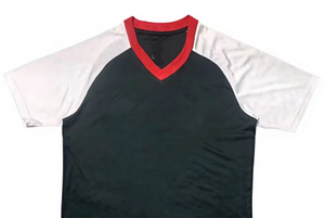 2627 メキシカンブラックプリント通気性半袖サッカートレーニングスーツ（カスタマイズ可能な番号付き） - Product Image 3