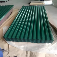Lámina de Acero Perfilada de Color Verde YX51-380-760 U470, Techo de Junta alzada para Estructuras de Acero, Alta Resistencia, Venta al por Mayor