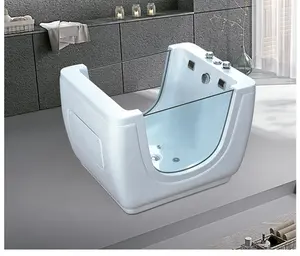 Hersteller Best Child Freistehende Acryl Whirlpool Air Jett Massage Badewanne Baby Badewanne