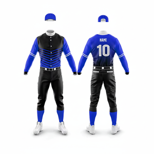 Vêtements de sport Logo personnalisé Imprimé Baseball Uniforme Équipe Porter Nouvelle Arrivée Baseball Uniforme pour Hommes - Product Image 1