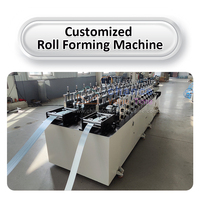 Liming entièrement automatique réglable en acier Double ligne C U canal goujon piste Machine moteur multifonction