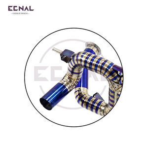 Sistema de Escape de Alto Rendimiento Ecnal para Lamborghini <span class=keywords><strong>Aventador</strong></span> Lp700-4 <span class=keywords><strong>V12</strong></span> 6.5L a partir de 2011, Escape de Titanio <span class=keywords><strong>SVJ</strong></span> - Product Image 5