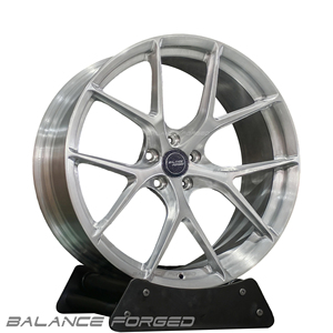 Jantes forgées brossées légères personnalisées de qualité supérieure 18 19 20 21 pouces 5x112 5x120 pour <span class=keywords><strong>Golf</strong></span> R Supra Camaro Tesla Model 3 BMW M-Series - Product Image 3