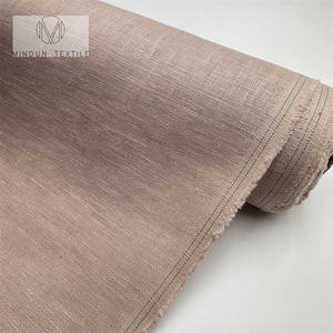 Mindun OEKO-TEX En Gros Par Rouleaux Personnalisé Épais Blanc Naturel 100% pur <span class=keywords><strong>Lin</strong></span> Tissus Rideaux <span class=keywords><strong>Tissu</strong></span> null - Product Image 2