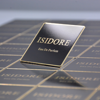 Fabrication sur mesure, étiquette privée, marque propre, logo personnalisé en aluminium imperméable pour parfum féminin