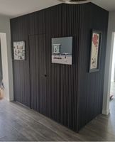 Panneau acoustique mural en bois Akupanel personnalisé, panneau absorbant le son en polyester pour la décoration intérieure