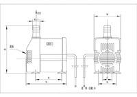 Pompe submersible de type fermé Tianhao DYH-18D ABS, refroidisseur d'air, pompe à eau