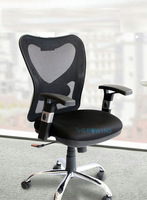 Chaise de bureau élévatrice moderne Offre Spéciale avec base en aluminium confortable en maille fabriquée pour un usage domestique